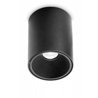 NITRO Stropní, přisazené bodové svítidlo, těleso hliník, povrch černá/bílá, LED 10W/900lm, 25W/2350lm, teplá 2700K/3000K, vyzař. úhel 28°/33°, Ra90, 230V, IP20, rozměry dle typu.