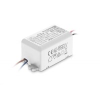 ROCKET ULTRAMINI Napájecí zdroj konstatního proudu pro LED 3W, 700mA, 230V, IP65, rozměry 45x20x30mm.