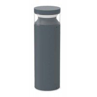 BOEING Sloupkové venkovní svítidlo, těleso hliník, povrch černá antracit/kávová/černá, difuzor plast opál, krycí plast čirý, LED 14W, 1200lm, teplá 3000K, IP65, tř.1, rozměry d=130mm, výška dle typu.