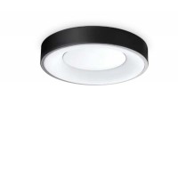 PLANET Stropní přisazené svítidlo, těleso hliník, povrch bílá/černá, difuzor plast opál, LED 15W/1350lm, 20W/1850lm, 25W/2250lm, 29W/2650lm, teplá 3000K, 230V, IP20, tř.2, rozměry dle typu.