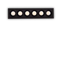 LIKA Stropní podhledové bodové buňkové svítidlo, těleso hliník, povrch černá/bílá, LED 10W/20W, teplá 2700K/3000K/neutrální 4000K, Ra80, 230V, IP20, tř.2, rozměry dle typu.