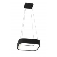 TOPAJA Závěsné svítidlo, těleso kov, bílá/černá, dif plast opál, LED 36W/47W, smart TUYA, Matter, Zigbee 3.0, dálk ovl. Beacon (součástí) nebo telefonem  CCT nast teplota teplá 2700K - denní 6500K, stmív.,230V, IP20, rozměry dle typu.