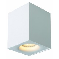 BENTOO-LED Stropní bodové svítidlo, těleso hliník, LED 1x4,5W, GU10, teplá 3000K, 320lm, 230V, IP20, tř.1. rozměry 83x83x110mm, vč.sv.zdr.