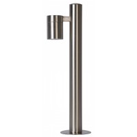 ARNE-LED Sloupkové venkovní svítidlo, těleso kov, difuzor sklo mat, LED 1x5W, GU10, teplá 2700K, 350lm, 230V, IP44, tř.1. rozměry 185x185x495mm, vč.sv.zdr.