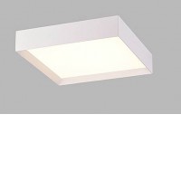 MILO 30W, 60W, CCT Stropní přisazené svítidlo, těleso hliník, povrch bílá/černá, difuzor plast opál, LED 30W/2010lm, 60W/4000lm, CCT teplá 3000K, neutrální 4000K, stmív. dle typu, 230V, IP20, rozměry dle typu.