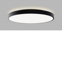 RINGO Stropní svítidlo, hliník, bílá/černá, dif plast opál, LED 32+8W/55+10W/80+12W, nast. teplota CCT  teplá 3000K-neutr. 4000K, dle provedení stmív.TRIAC/DALI-PUSH/CASAMBI/ZigBee, Ra90, 230V, IP20, rozměry dle typu, svítí nahoru/dolů
