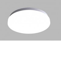 JOTA Stropní přisazené svítidlo, HF senzor pohybu dle typu, těleso plast, povrch bílá, difuzor plast opál, LED 18W, 24W, přepínatelná teplota CCT teplá 3000K, neutrální 4000K, denní 6000K, 230V, IP44, rozměry dle typu.
