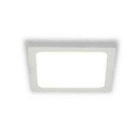 SLIM-Q Podhledové, stropní svítidlo, základna hliník, povrch bílá, difuzor PMMA opál, LED 6W/10W/15W/20W, teplá 3000K, 230V, do koupelny IP43, tř.1, rozměry dle typu