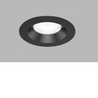 MAX Stropní podhledové bodové svítidlo, těleso hliník, černá/bílá, LED 8W, 735lm, teplá 3000K/neutrální 4000K, stmív. Casambi/TRIAC, vyzař. úhel 60°, Ra90, 230V, do koupelny IP65, rozměry d=80mm, h=40mm.