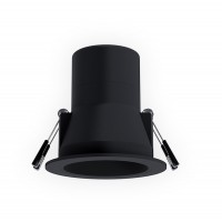 ZERO Stropní podhledové bodové svítidlo, těleso plast černá/bílá, LED 6W/660lm, 8W/880lm, CCT přepínatelná. teplota teplá 3000K-neutr 4000K, Ra90, stmív. TRIAC, 230V, do koupelny IP54, rozměry dle typu.