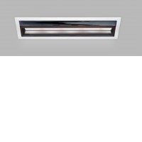 TECO Podhledové svítidlo, těleso hliník, povrch bílá a černá, difuzor plast, LED 15W, 1500lm, neutrální 4000K, stmívání dle typu, 230V, IP20, rozměry 205x55mm.