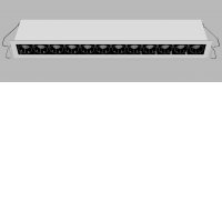 RIVA MINI Podhledové zápustné svítidlo, hliník, rámeček bílá/černá, buňky černá, LED 6W/480lm, 10W/800lm, 20W/1600lm, TW dle typu, přepín CCT teplá 2700K/3000K/neutr 4000K, stmív. dle typu, Ra90, UGR<19, 230V, IP20, rozměry dle typu.