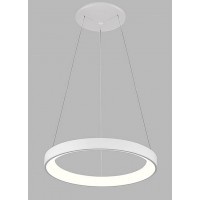 BELLA SLIM LED 38W, 48W, 60W, 80W Závěsné svítidlo, těleso hliník, povrch černá/bílá/kávová/zlatá, difuzor plast opál, LED 38W/48W/60W/80W, nast. teplota CCT teplá 3000K, neutrální 4000K, stmív. dle typu, 230V, IP20, rozměry dle typu.