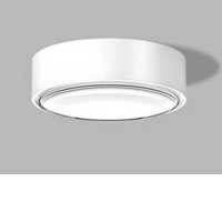 ROLO LED 6W, IP65 Stropní přisazené svítidlo, těleso hliník, povrch bílá/černá-antracit, LED 6W, 420lm, teplá 3000K, vyzařovací úhel 160°, Ra80, 230V, IP65, rozměry d=107mm, h=36mm.