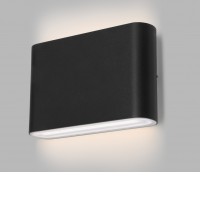 FLAT Nástěnné venkovní svítidlo, základna hliník, povrch bílá/černá antracit, difuzor plast opál, LED 2x3W/2x340lm, nebo 2x5W/2x565lm, přepín CCT teplota teplá 3000K-denní 5700K, Ra90, 230V, IP65, rozměry dle typu, svítí nahoru/dolů