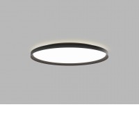 MOON Stropní svítidlo, hliník, bílá, černá, zlatá, difuzor plast opál, LED 36W, 60W, 88W, CCT nast teplota 3000K-4000K, dle provedení stmívání TRIAC, DALI/PUSH, ZigBee, Ra90, 230V, IP20, svítí nahoru/dolů