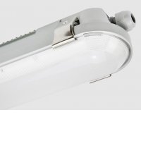 ZIERIK 10-40W/25-55W/30-55W/60-80W Průmyslové, prachotěsné svítidlo, plast šedá, dif plast, LED 40W nebo nast. výkon 10-40W/25-55W/30-55W/60-80W, neutrální 4000K nebo přepín CCT teplá 3000K/neutr. 4000K/denní 5000K, stmív. dle typu, 230V, IP66, IK10, tř.2