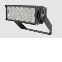 UPSAL 200W/250W/300W Venkovní reflektor, těleso hliník, povrch černá, krycí plast čirý, LED 200W/34000lm, 250W/42500lm, 300W/51000lm, denní 5000K, vyzař úhel 20°/40°/60°/90°/P50, Ra80, 230V, IP66, tř.1, rozměry 406x256x150mm.