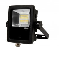 DIGESTO 16W Venkovní reflektor, hliník, černá, krycí sklo čiré, LED 16W, 1760lm, neutrální 4000K, vyzař úhel 120°, 230V, IP65