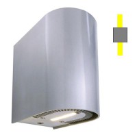  Nástěnné LED svítidlo ADELANTO, materiál hliník, 10W, LED, teplá 3000K, 2x340lm, 230V, IP20, rozměry h=137mm, l=105m, w=70mm, svítí nahoru/dolů.