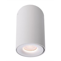 BENGALA LED Stropní stropní svítidlo, základna hliník, povrch černá, bílá, LED 9,2W, teplá 3000K, 886lm, Ra82, 230V, IP20, tř.1, rozměry d=90mm, h=150mm