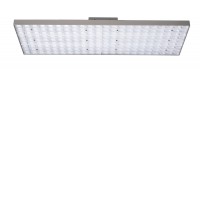 DRACONIS Stropní svítidlo, těleso hliník, povrch šedostříbrná, nebo bílá, difuzor plast, LED přepínatelný příkon 45W-72W, 8215lm, přepínatelná teplota CCT teplá 2700K-neutrální 4000K, vyzař. úhel 60°, 230V, IP20, rozměry 577x71x188mm.