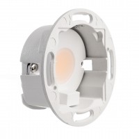 ALWAID 2, LED 4W, 2700K, 3000K, 4000K, IP20, KU68 Základna vestavného svítidla do stěny, materiál plast, povrch bílá, LED 4W, teplá 2700K, 3000K, neutrální 4000K, 200lm, Ra80, stmívatelné TRIAC, 230V, IP20, do KU68, d=71mm, h=40mm, POUZE ZÁKLADNA KRYT SAMOSTATNĚ