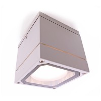 MOB II Stropní stropní venkovní svítidlo, materiál hliník, povrch bílá, antracit, difuzor plast opál, pro LED 1x9W, GX53, 230V, IP54, tř.1, rozměry 108x108x100mm