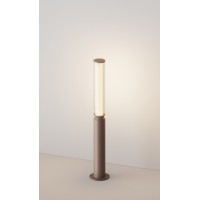 HOPEQ FL 12W/20W IP65 Sloupkové venkovní svítidlo, těleso kov, povrch černá grafit/hnědá, difuzor sklo opál, LED 12W/600lm, 20W/850lm, teplá 3000K, Ra80, 230V, IP65, rozměry dle typu.