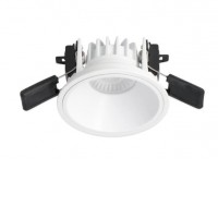 BORAS BI 8W CCT Stropní podhledové bodové svítidlo, hliník, bílá, reflektor bílá/černá/chrom/zlatá/růžovozlatá, LED 8W, 810lm, přep. teplota CCT teplá 2700K/3000K/neutr 4000K, stmív. dle typu, UGR<19, Ra80, 230V, IP44, d=90mm, h=65mm.