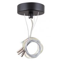 OREBRO závěsná sada Závěsná sada pro svítidlo, základna kov, povrch bílá/černá, rozměry d=102mm, délka závěsu l=1500mm.