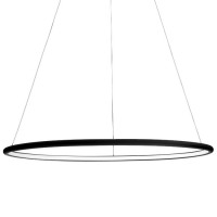 NARILEA LED 1X22W Závěsné svítidlo, základna kov, těleso kov, difuzor plast mat, LED 1x22W, teplá 3000K, 1540lm, 230V, IP20, tř.1. rozměry d=400mm h=400mm, včetné závěsu l=1200mm, lze zkrátit