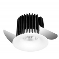 GEMA Stropní vestavné, bodové, svítidlo, těleso hliník, povrch bílá, černá, LED 1X10W, teplá 3000K, 800lm, 230V, IP20, rozměry dle typu