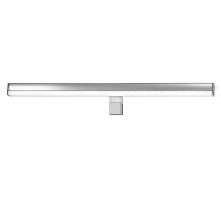 VANESE WALL Svítidlo, materiál hliník, povrch chrom lesk, difuzor opál, LED 12W, 18W, teplá 3000K, 230V, do koupelny IP44, rozměry dle typu, úchyt na stěnu nebo zrcadlo SAMOSTATNĚ