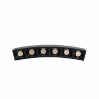 HALO ACCESSORIES 6W Světelný buňkový, magnetický modul do prstencového svítidla, povrch černá, LED 6W, 230lm, teplá 3000K, Ra90, UGR<12, vyzařovací úhel 36°, napájení 24V, IP20