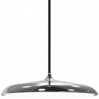 ARTIST Závěsné svítidlo, těleso kov, černá, šedá, měděná, chrom, difuzor plast opál, LED 14W/24W, teplá 2700K, Ra80, stmív TRIAC, 230V, IP20, tř.2, rozměry dle typu, vč. záv. kabelu s textil úpletem 3000mm, lze zkr