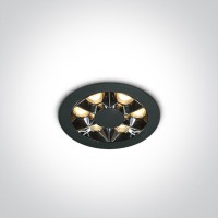 THUI BI 6W/12W/20W buňkové Stropní, podhledové, buňkové, bodové svítidlo, těleso kov, povrch bílá/černá, LED 6W/480lm, 12W/960lm, 20W/1600lm, teplá 3000K, vyzař. úhel 38°, Ra90, 230V, IP20, tř.1, rozměry dle typu.