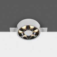 THUI BI 6W/12W buňkové bezrámečkové Stropní, podhledové, buňkové, bezrámečkové, bodové svítidlo, těleso kov, povrch bílá, LED 6W/480lm, 12W/960lm, teplá 3000K, vyzař. úhel 38°, Ra90, 230V, IP20, tř.1, rozměry dle typu.