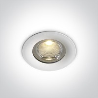 FAMEN BI 20W, IP65 Podhledové, bodové, svítidlo, těleso hliník, povrch bílá, LED 20W, 1880lm, neutrální 4000K, vyzař úhel 60°, Ra80, 230V, IP65, tř.2, rozměry d=135mm h=75mm.