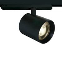 STAVOR 20W/25W/30W/35W Bodové svítidlo do 3F lišty, nast. směr svícení, těleso hliník, povrch černá/bílá, nast. výkon LED 20W/25W/30W/35W, teplá 3000K/neutrální 4000K, Ra90, 230V, IP20, tř.2, rozměry d=100mm, h=100mm.