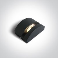 BOCIAN WL 6W IP65 Nástěnné venkovní svítidlo, těleso kov, povrch černá antracit, LED 6W, 330lm, teplá 3000K, vyzař. úhel 270°, 230V, IP65, tř.1, rozměry 140x95x62mm.