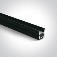 RICHARD profil 23x26 Přisazený profil pro LED pásky, materiál hliník, povrch bílá/černá, difuzor plast opál, pro šířku pásku w=12mm, rozměry 23x26mm, délka l=2m.