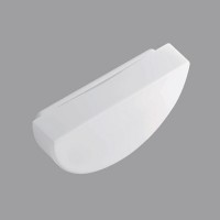 NARA Nástěnné svítidlo, základna kov, povrch bílá, difuzor sklo triplex opál, pro žárovku 2x30W/2x60W, E27 nebo LED, 230V, do koupelny IP43, tř.2, rozměry dle typu,
