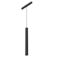 ZVER HL 5W Závěsné bodové svítidlo do mag. systému, kov, černá, smart Tuya dle typu, LED 5W, teplá 3000K/310lm, neutr 4000K/330lm, stmív. dle typu, vyz. úhel 36°, Ra90, 48V, IP20, rozměry d=30mm, h=300mm, vč závěs kabelu l=1000mm, lze zkr.