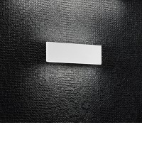 PLANK Nástěnné svítidlo, těleso kov, povrch bílá mat, difuzor plast opál, LED 12W/1320lm, 23W/2530lm, teplá 3000K/neutrální 4000K, 230V, IP20, rozměry dle typu, svítí nahoru/dolů.