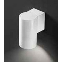 QUARONDO Nástěnné venkovní svítidllo, materiál kov, povrch černá grafit/bílá, pro žárovku 1x35W, GU10, 230V, IP65, tř.1, rozměry d=65mm, h=120mm, svítí dolů.