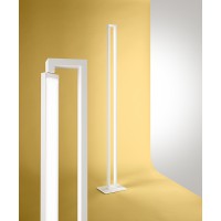 SWAY Stojací lampa, nast. směr svícení, těleso hliník, povrch černá/bílá, difuzor plast opál, LED 27W, 2495lm, dotyk CCT teplá 3000K-denní 6000K, dotyk stmívání, 230V, IP20, tř.1, rozměry 240x190mm, h=1610mm.