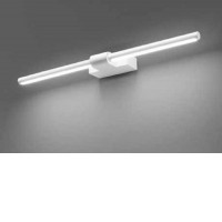 LINE Nástěnné svítidlo k zrcadlu, otočné do 300°, těleso kov, povrch bílá mat, difuzor plast opál, LED 12W/840lm, 16W/1120lm, teplá 3000K, Ra80, 230V, IP20, rozměry dle typu.