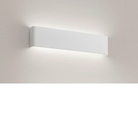 WAY Nástěnné svítidlo, těleso kov, povrch bílá neo černá, difuzor plast opál, LED 12W, 20W, 30W, 36W, teplá 3000K, 230V, IP20, rozměry dle typu, svítí nahoru/dolů