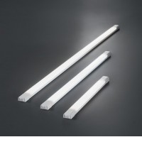 TINY Světlo pod kuchyňskou linku, těleso plast, povrch bílá, difuzor plast opál, LED 4W/280lm, 8W/560lm, 12W/840lm, teplá 3000K, 230V, IP20, rozměry dle typu, vč. vypínače na tělese.